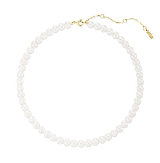  Luna Gaze - Perlenketten - Silber / 14kt GP - Perle - 45cm